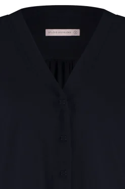 Evi blouse - dark blue