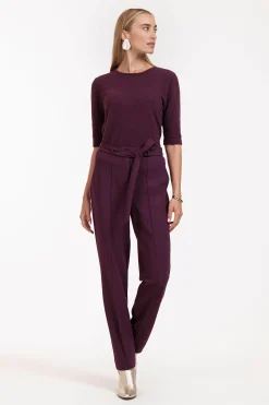 Felica soft pullover - blackberry