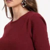Felica soft pullover - merlot