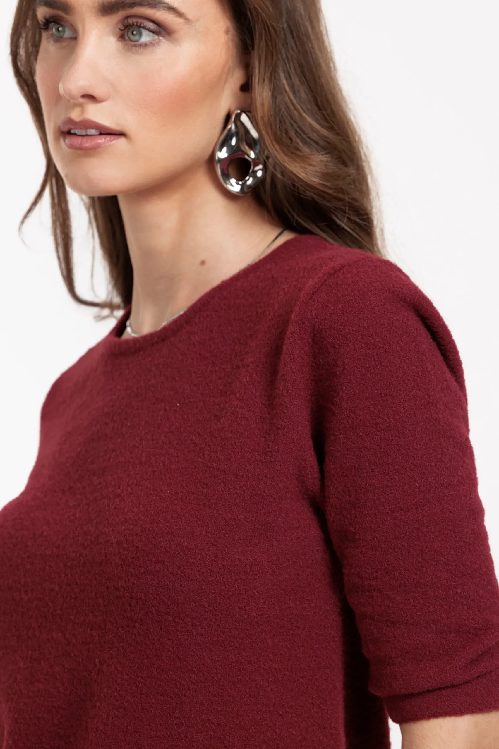 Felica soft pullover - merlot