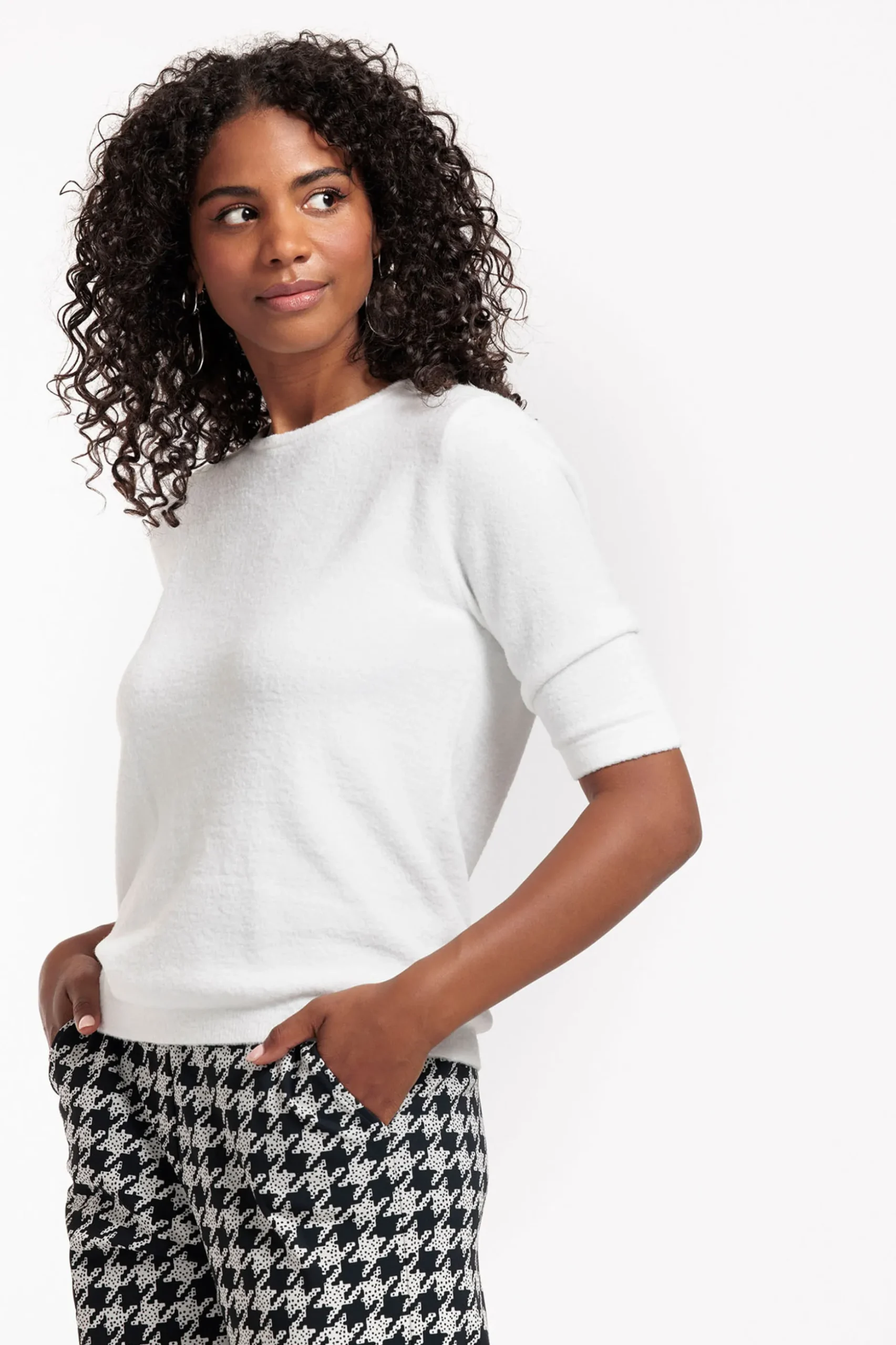 Felica soft pullover - off white