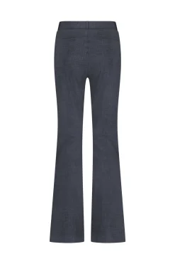Flair bnd dnm tweed trousers - midnight blue