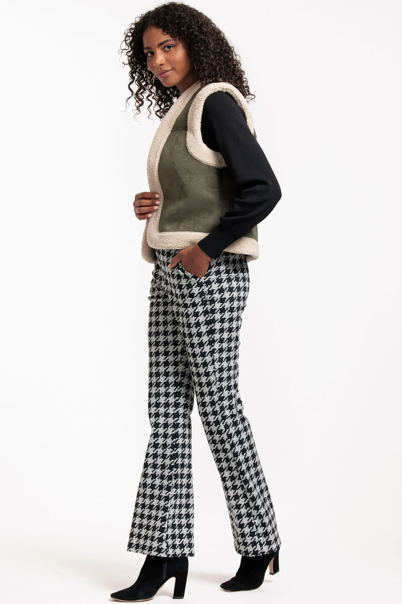 Flair bonded PDP trousers - black/kit