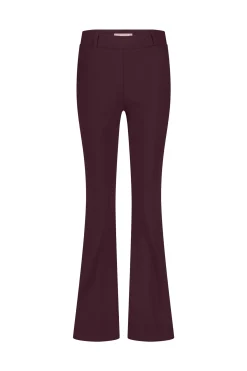 Flair bonded trousers - blackberry