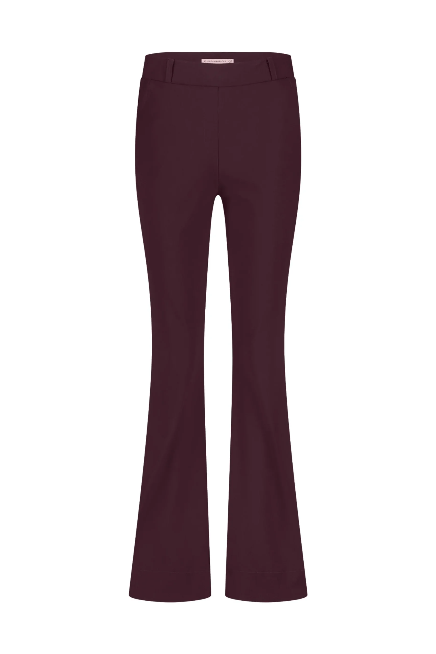 Flair bonded trousers - blackberry