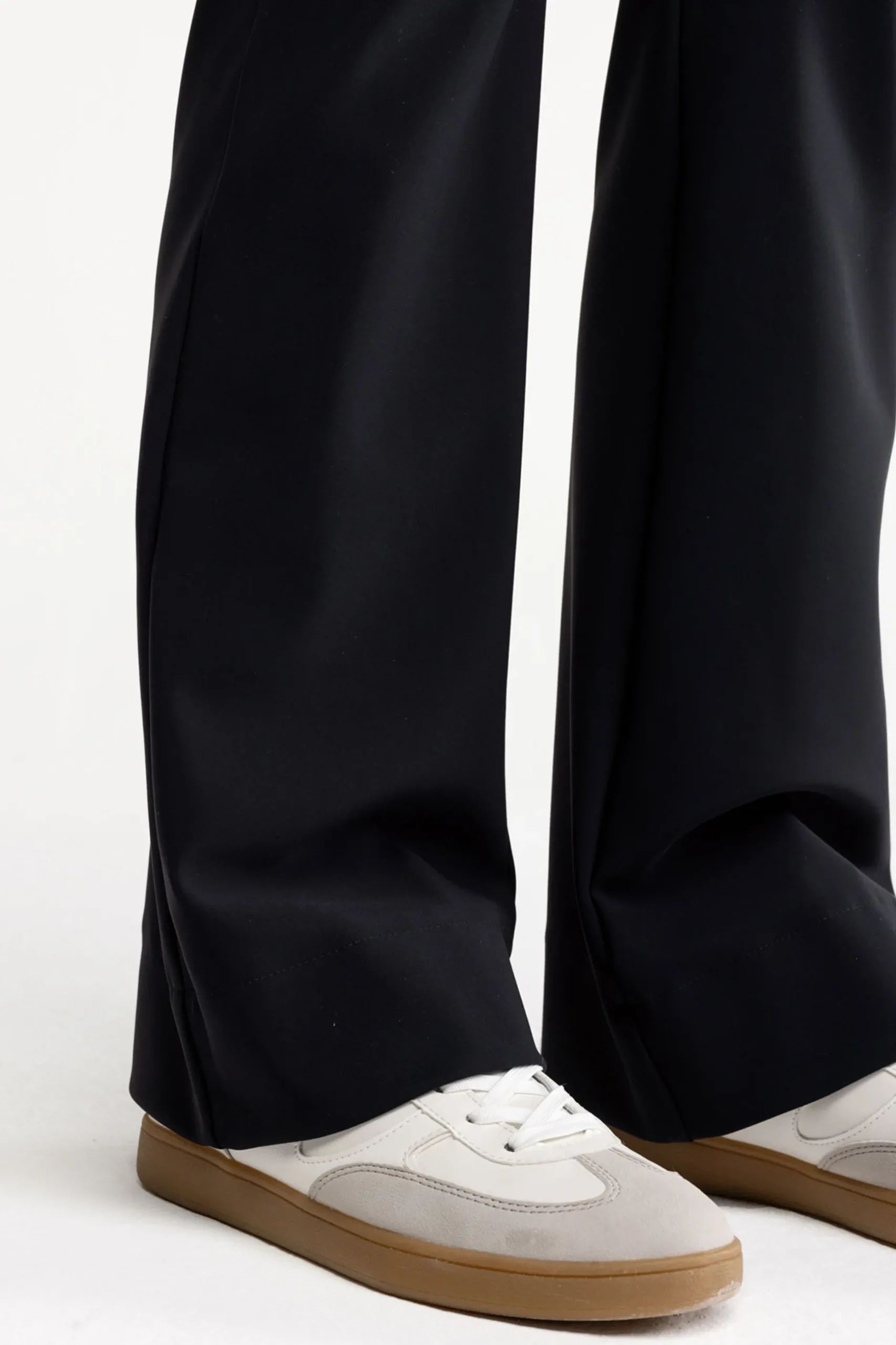 Flair bonded trousers - black