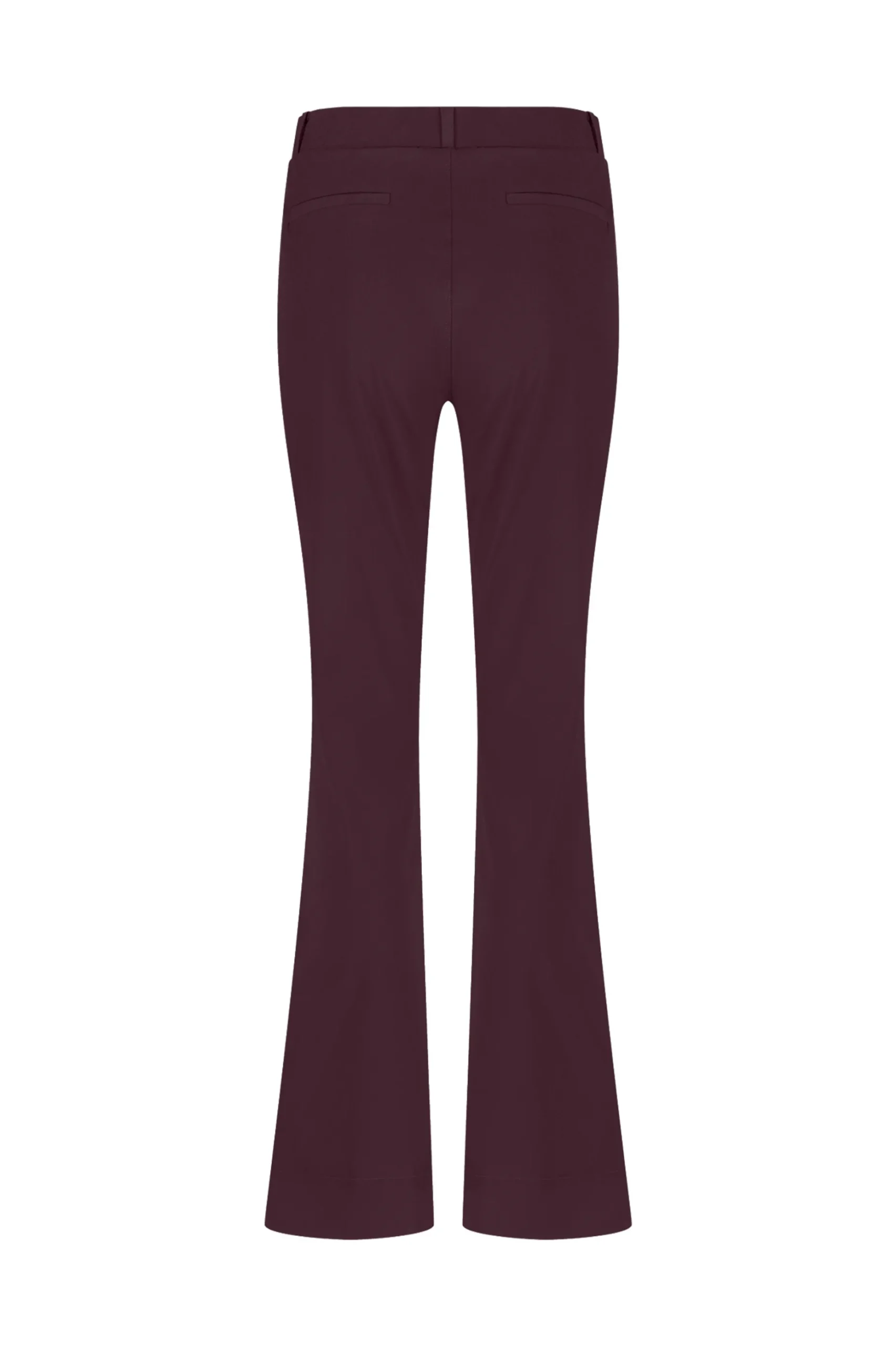 Flair bonded trousers - blackberry