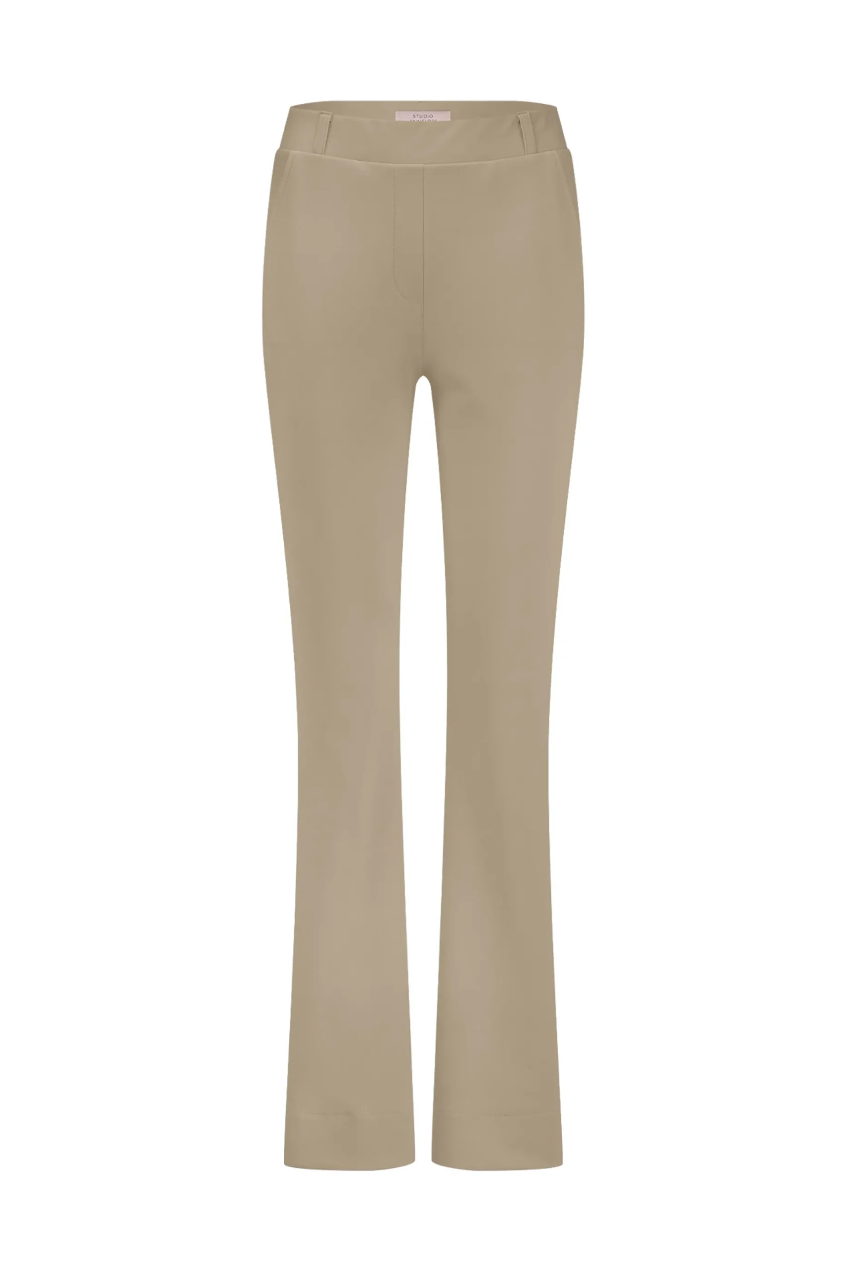Flair bonded trousers - latte