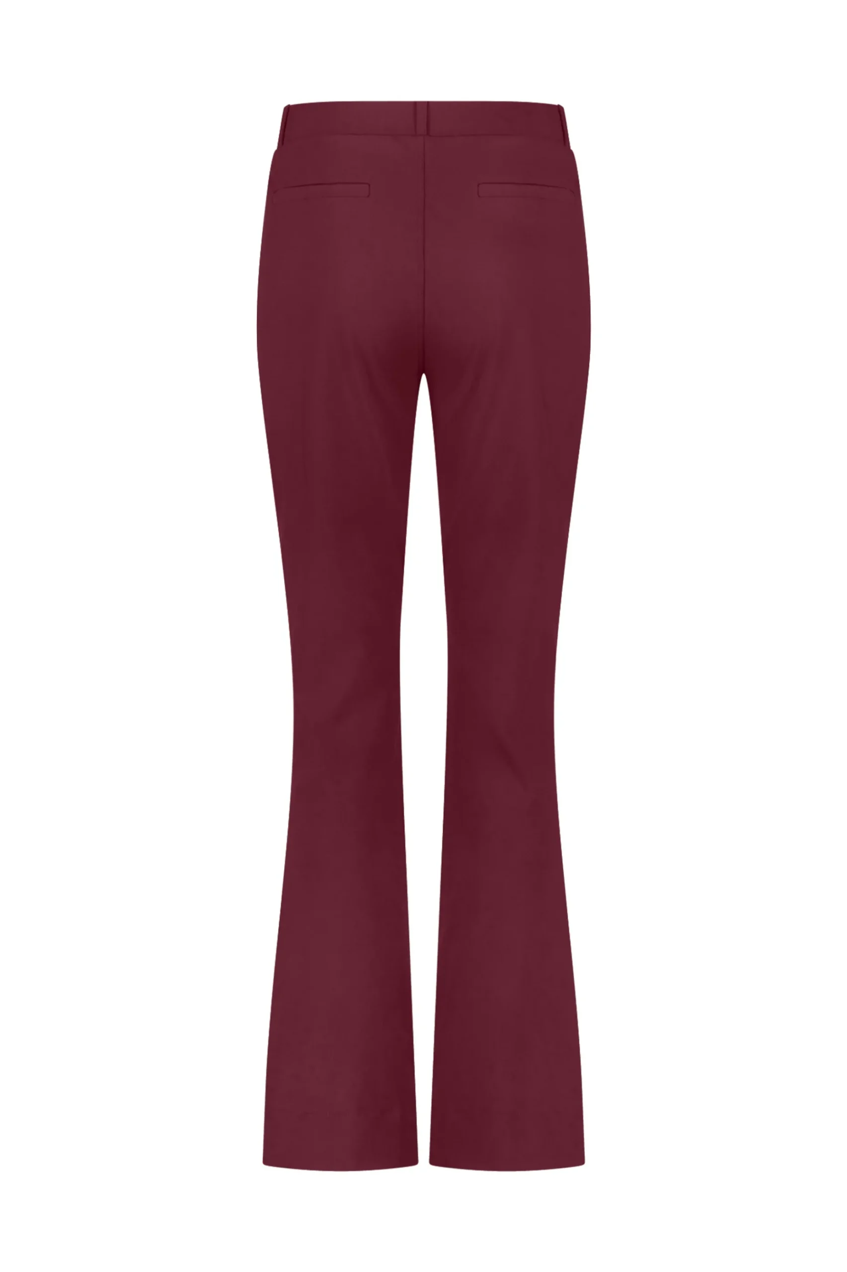 Flair bonded trousers - merlot