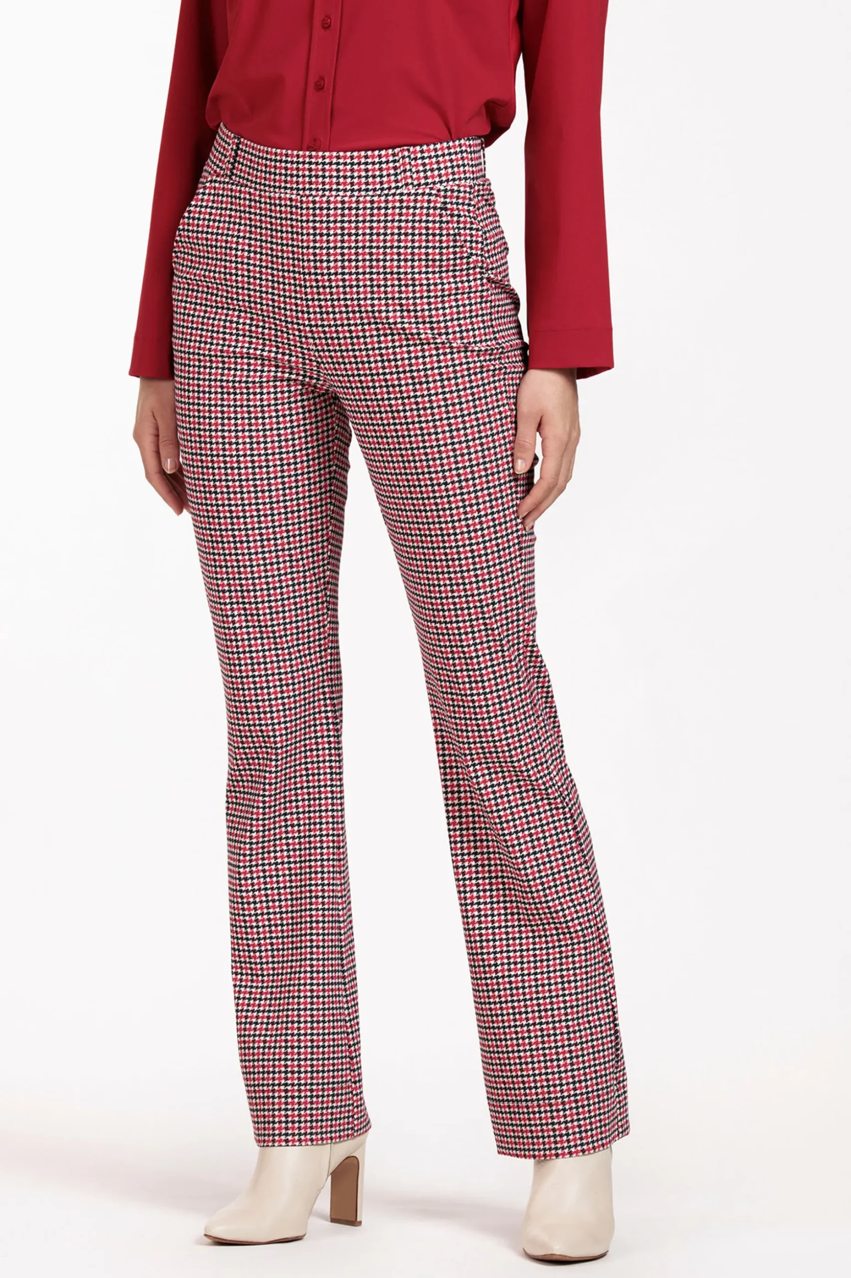 Flair check trousers - multi color