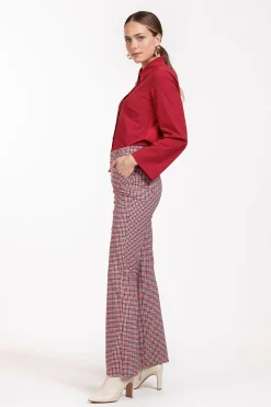 Flair check trousers - multi color