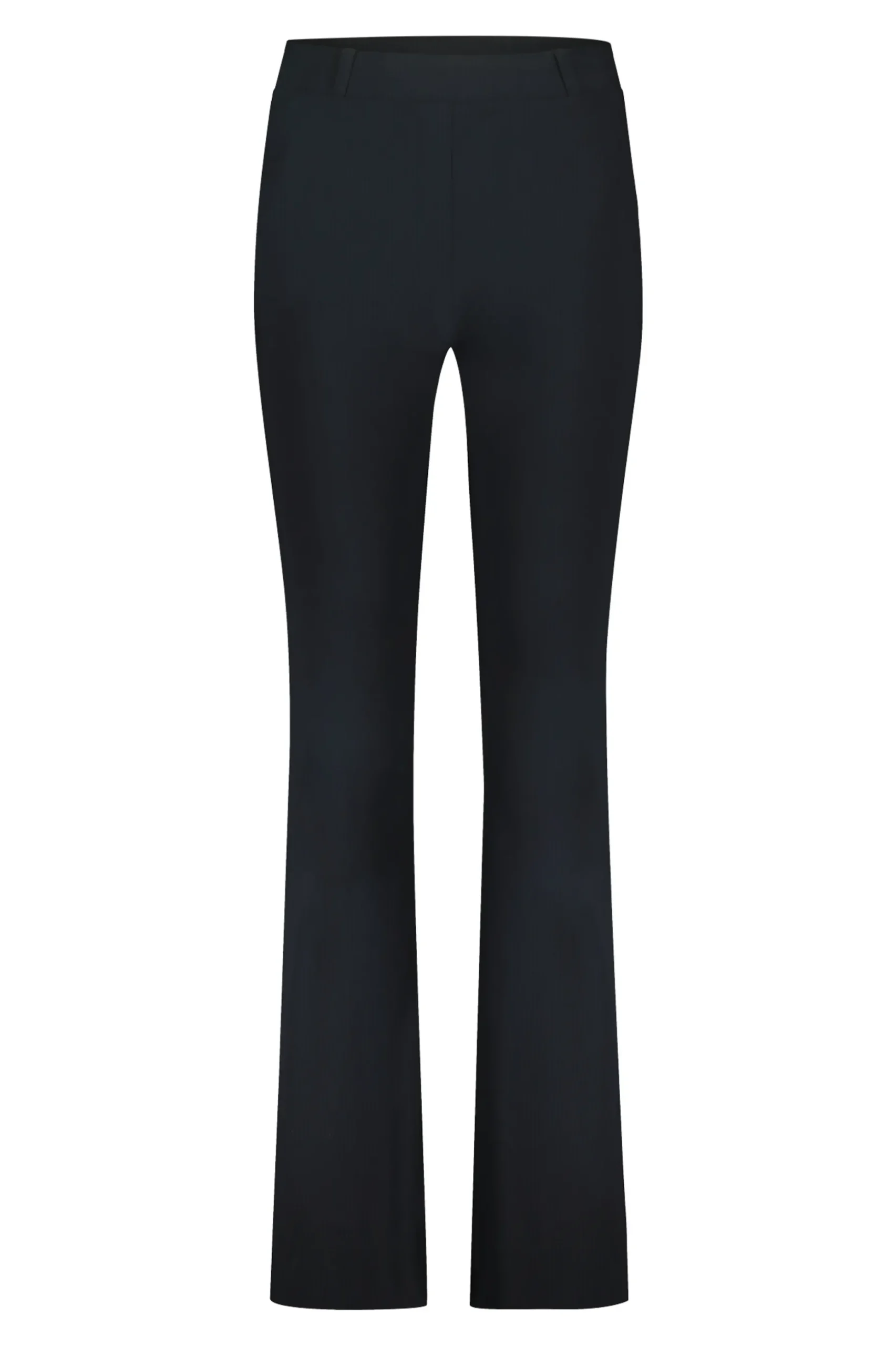 Flair LONG bonded rib trousers - dark blue
