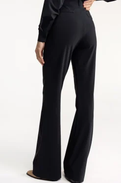 Flair LONG bonded trousers - black
