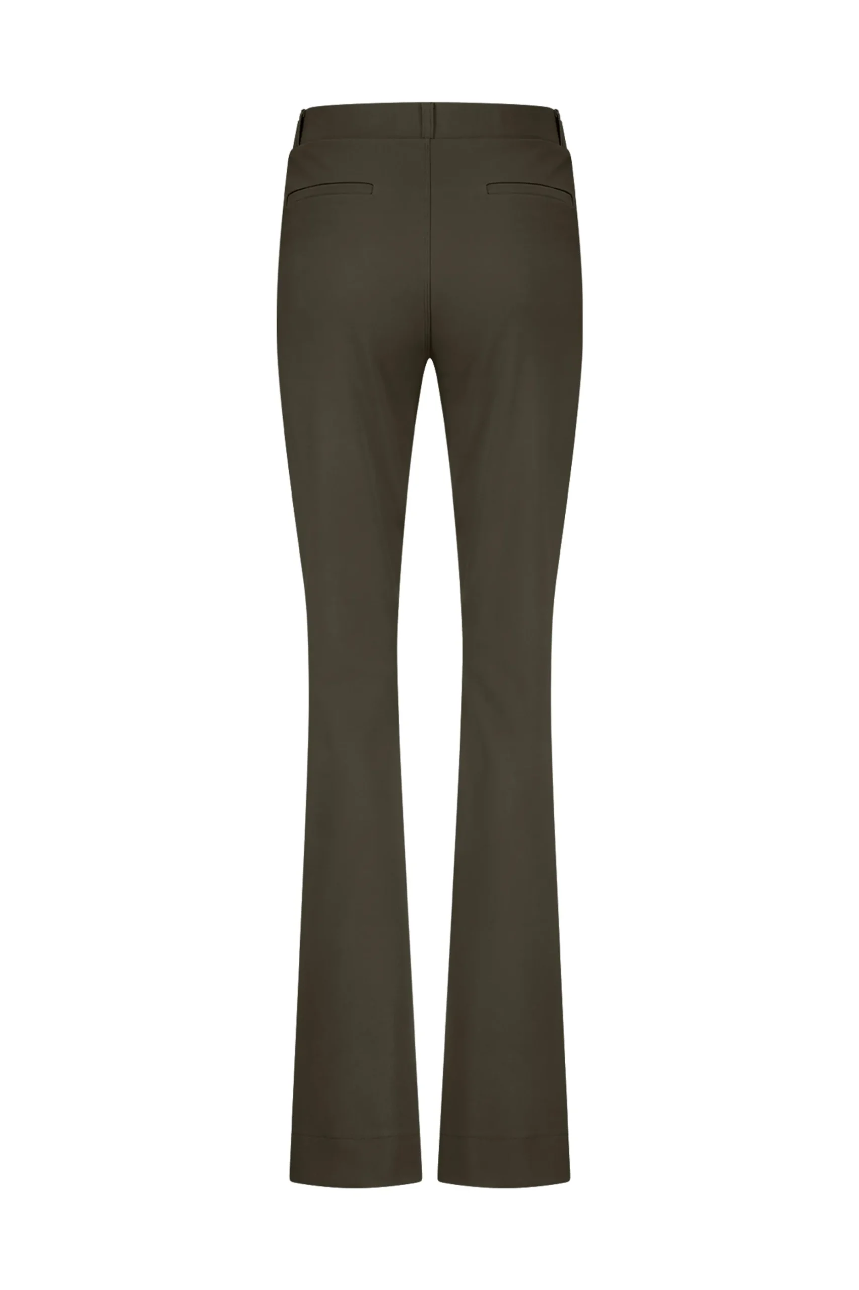 Flair LONG bonded trousers - new army
