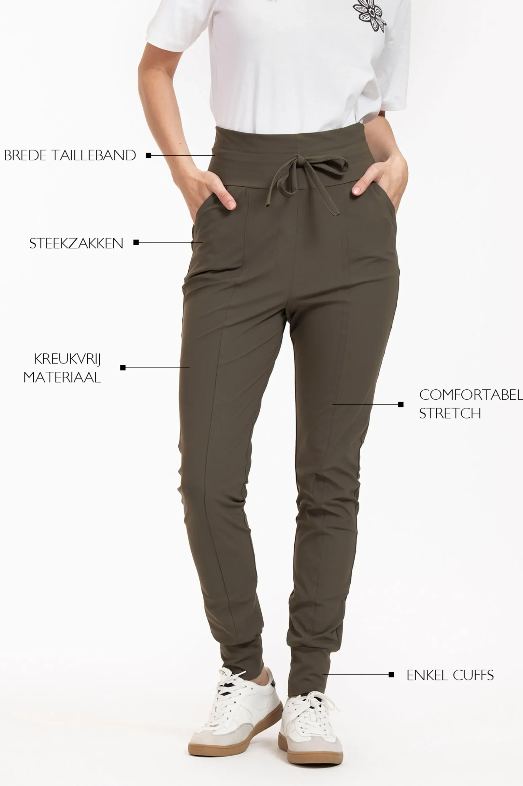 Franka trousers - new army