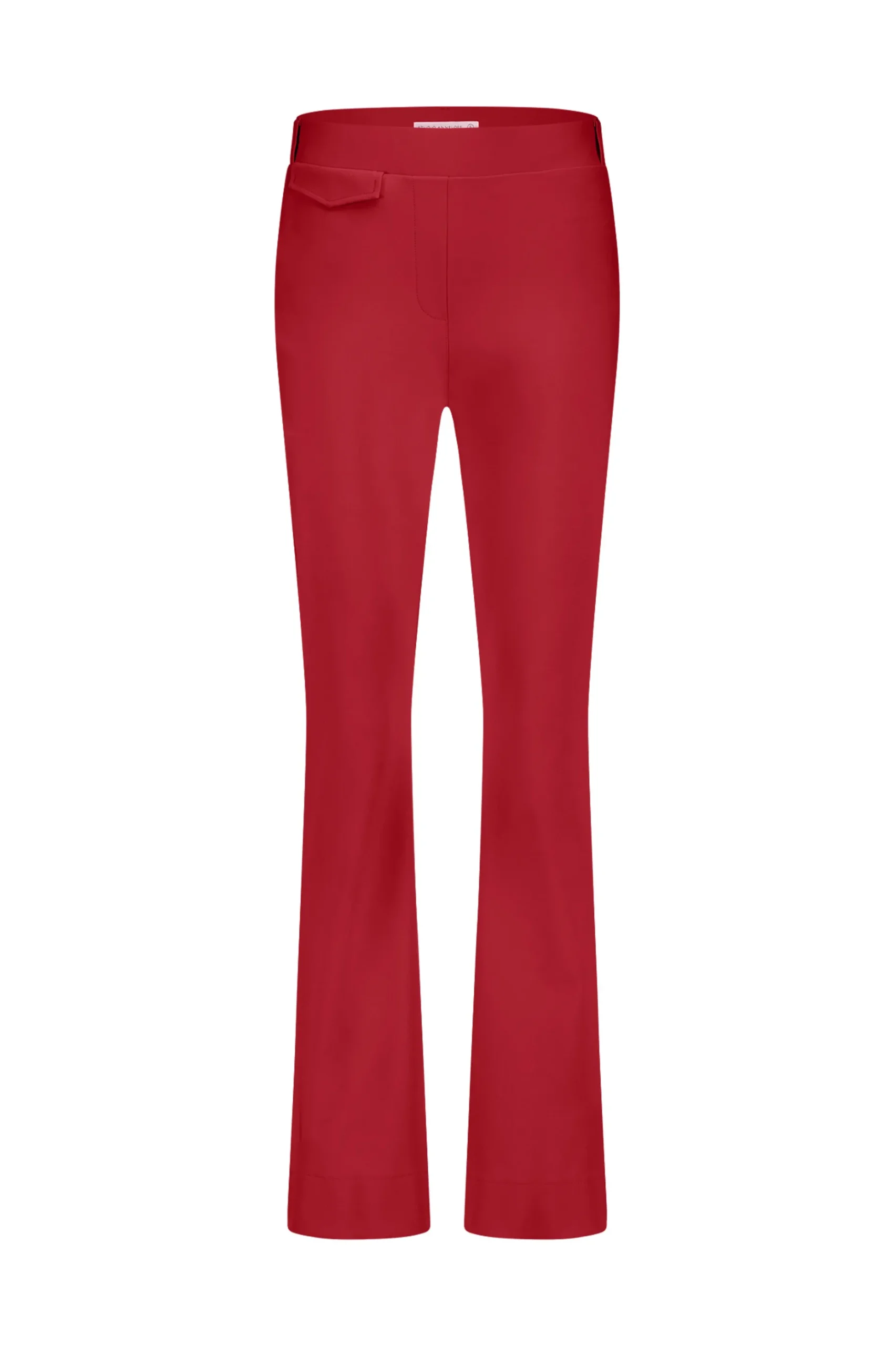 Galla bonded trousers - dark red