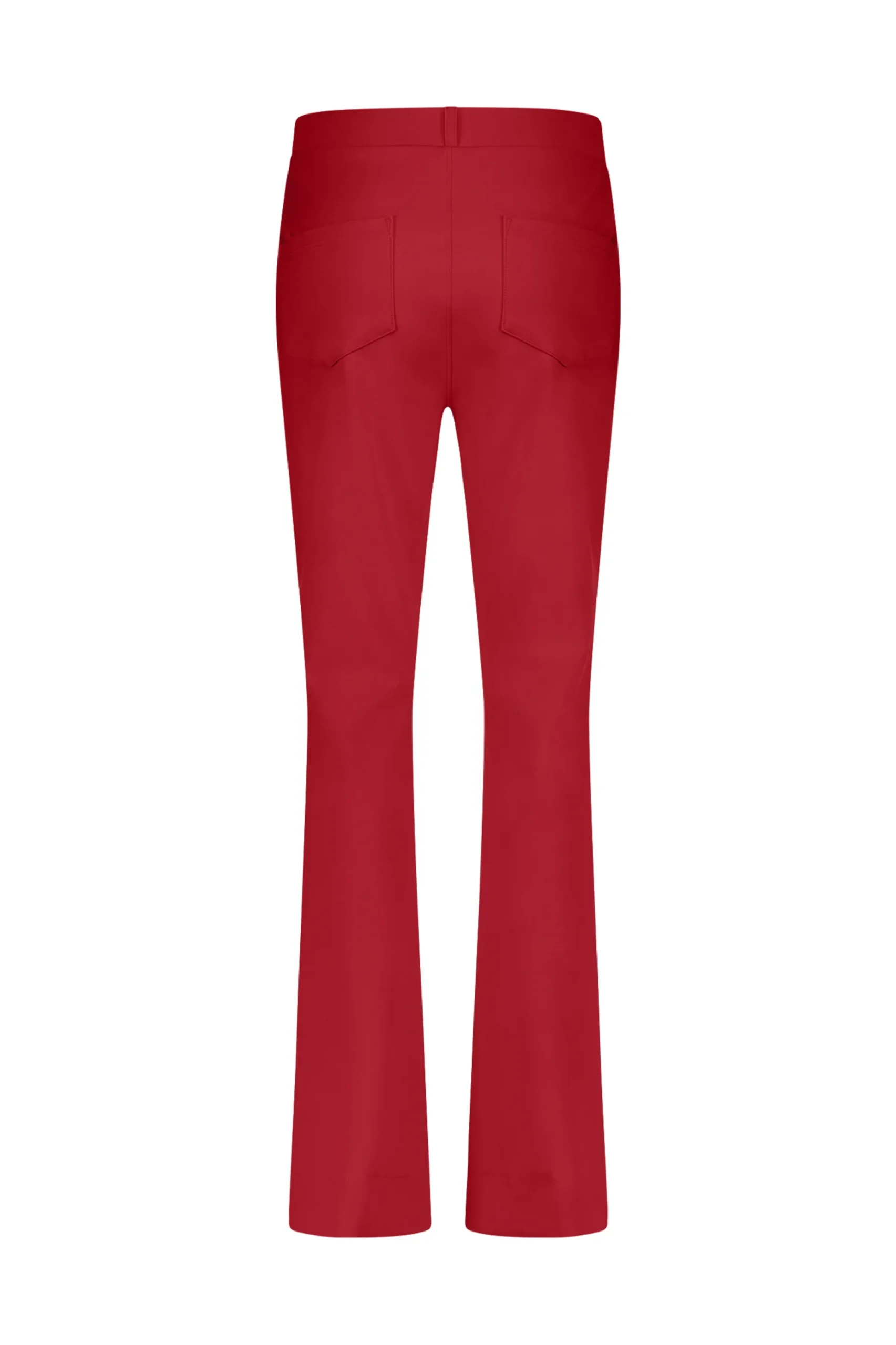 Galla bonded trousers - dark red