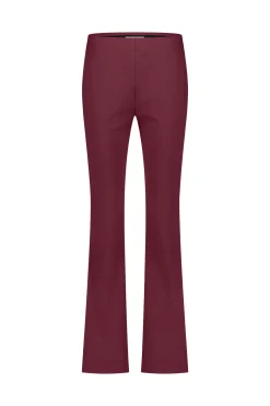 Ginger flair trousers - merlot