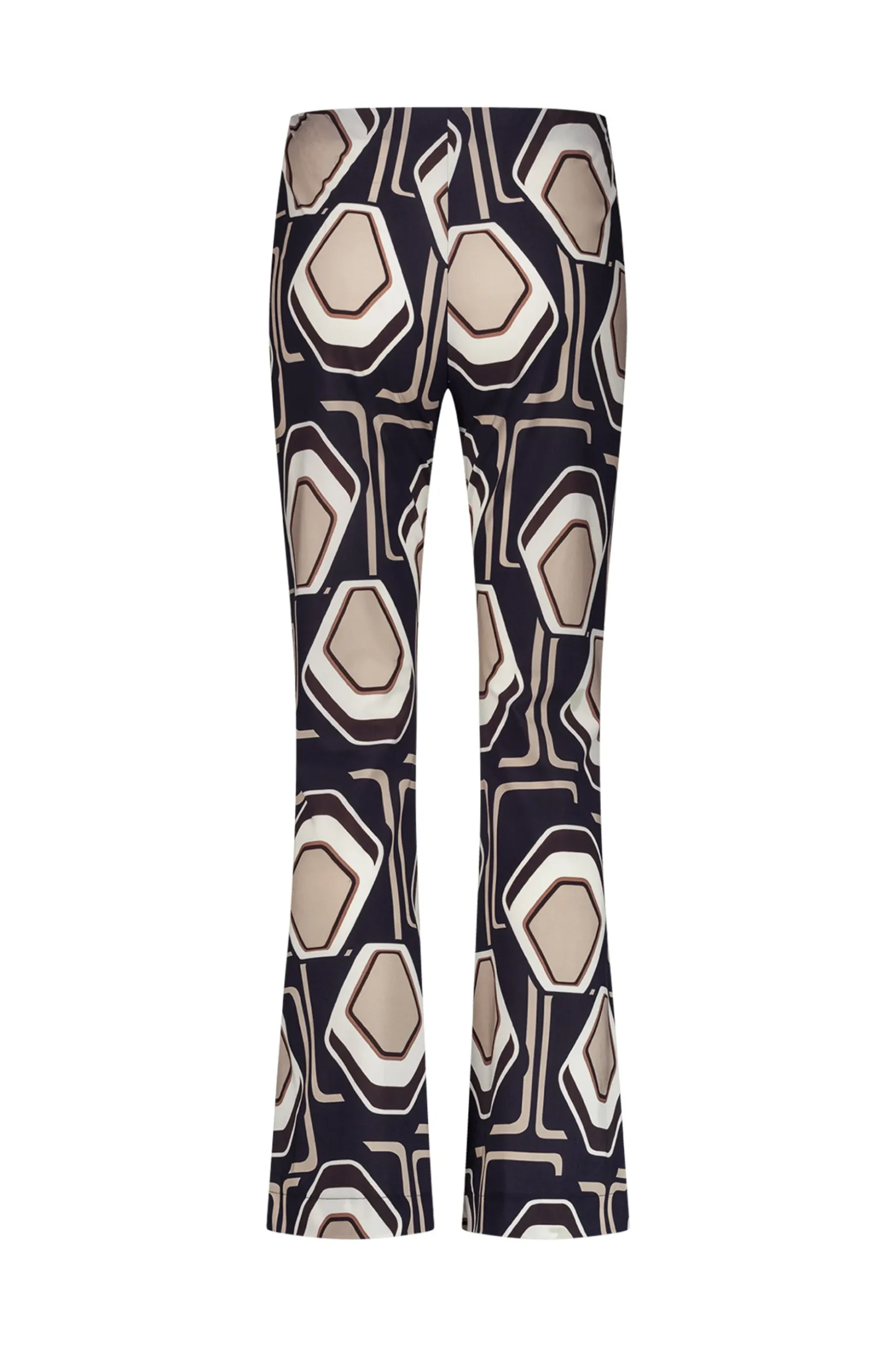 Ginger graphic flair trousers - multi color