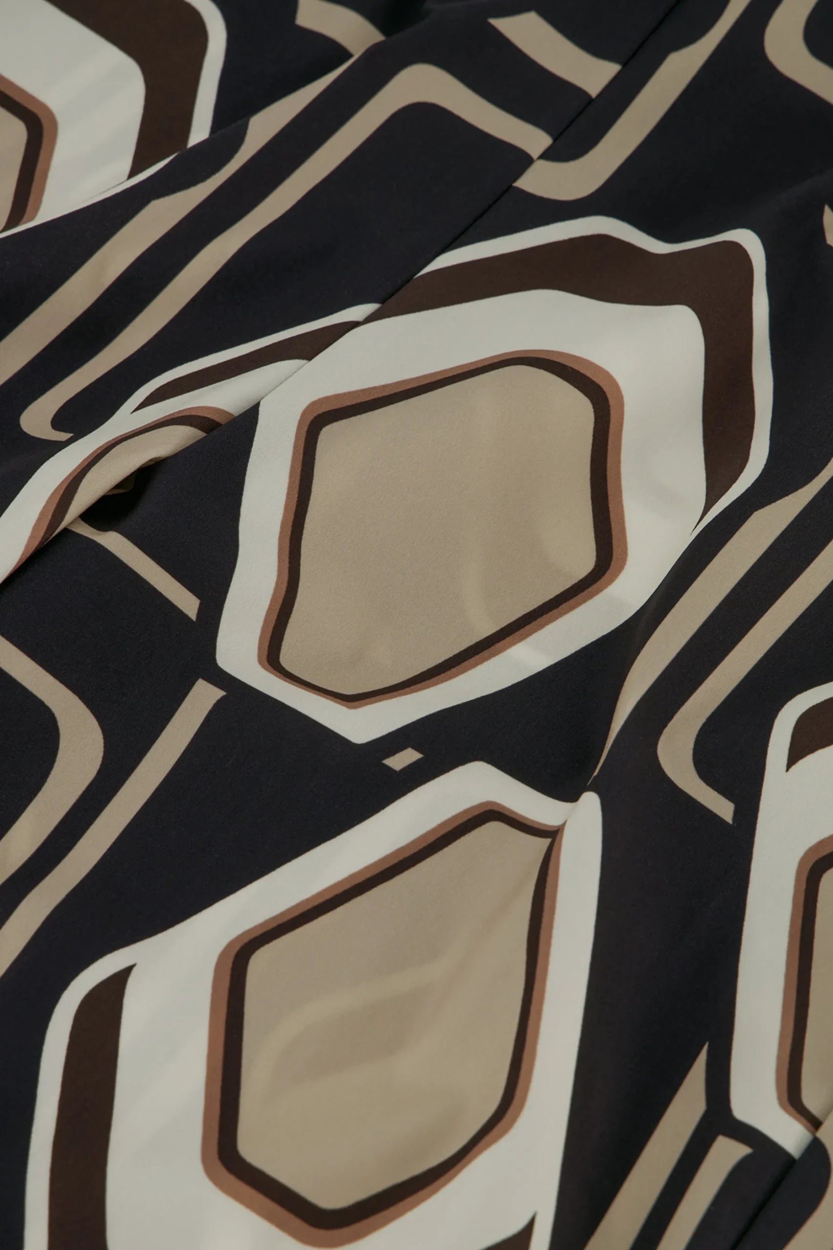 Ginger graphic flair trousers - multi color