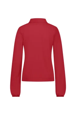 Giselle top - dark red