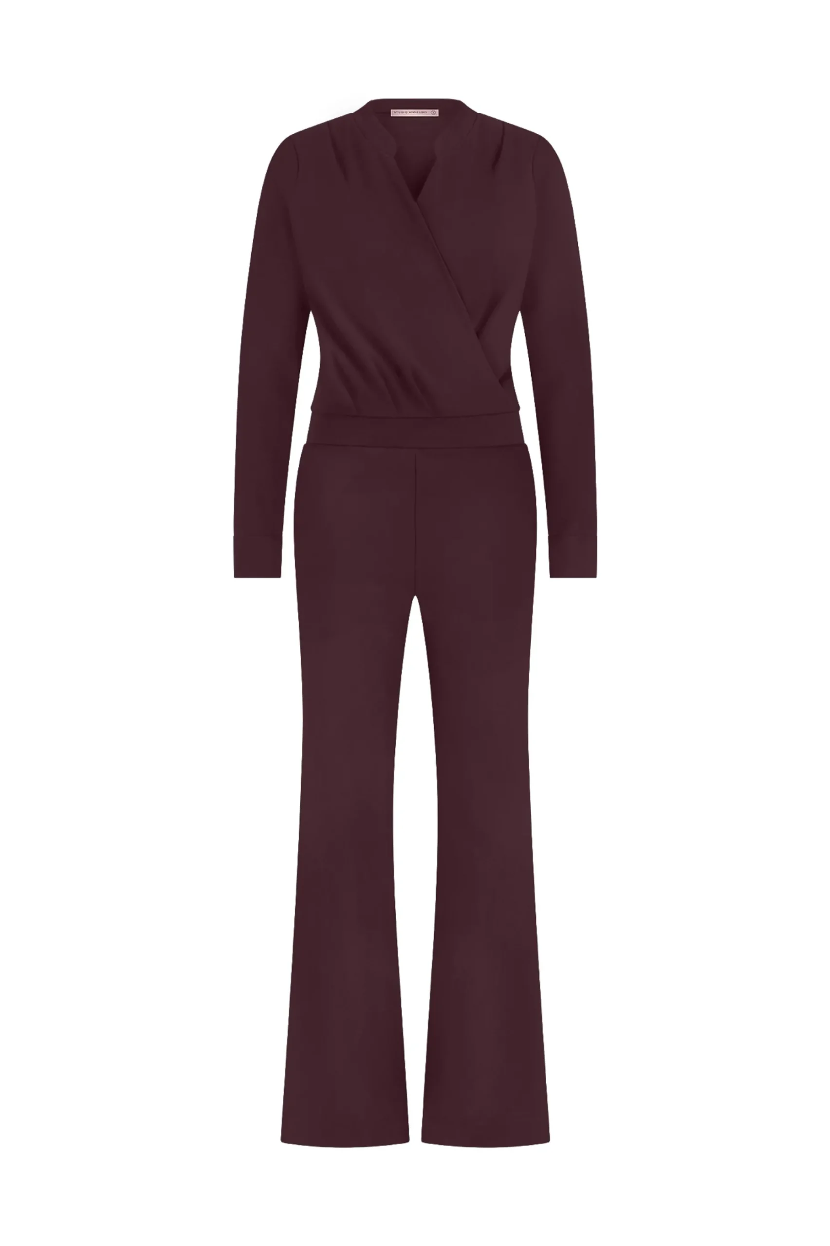 Grazia ls jumpsuit - blackberry