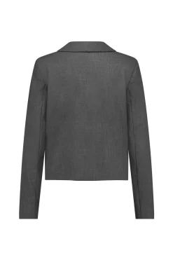 Idani grey melee blazer - grey melange