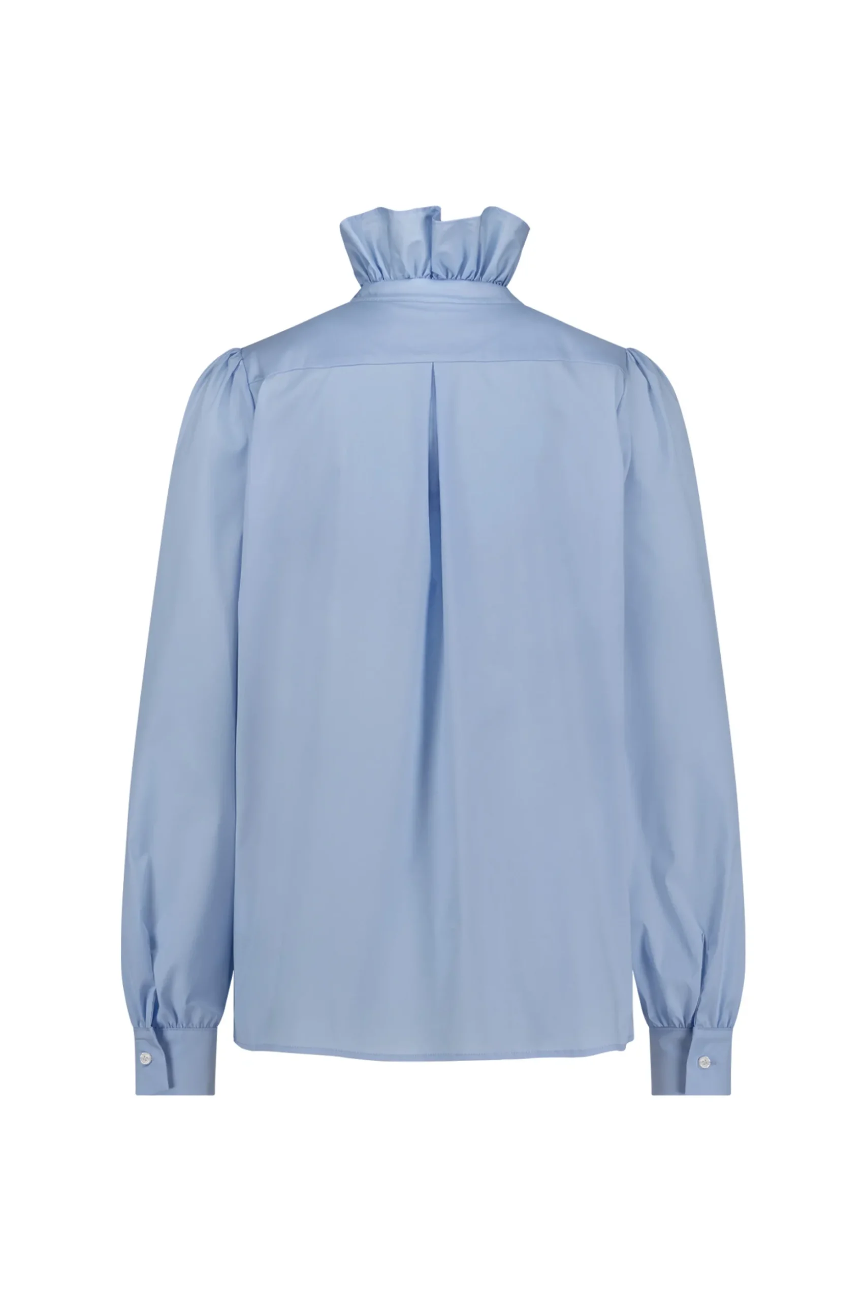 Idette poplin blouse - light blue