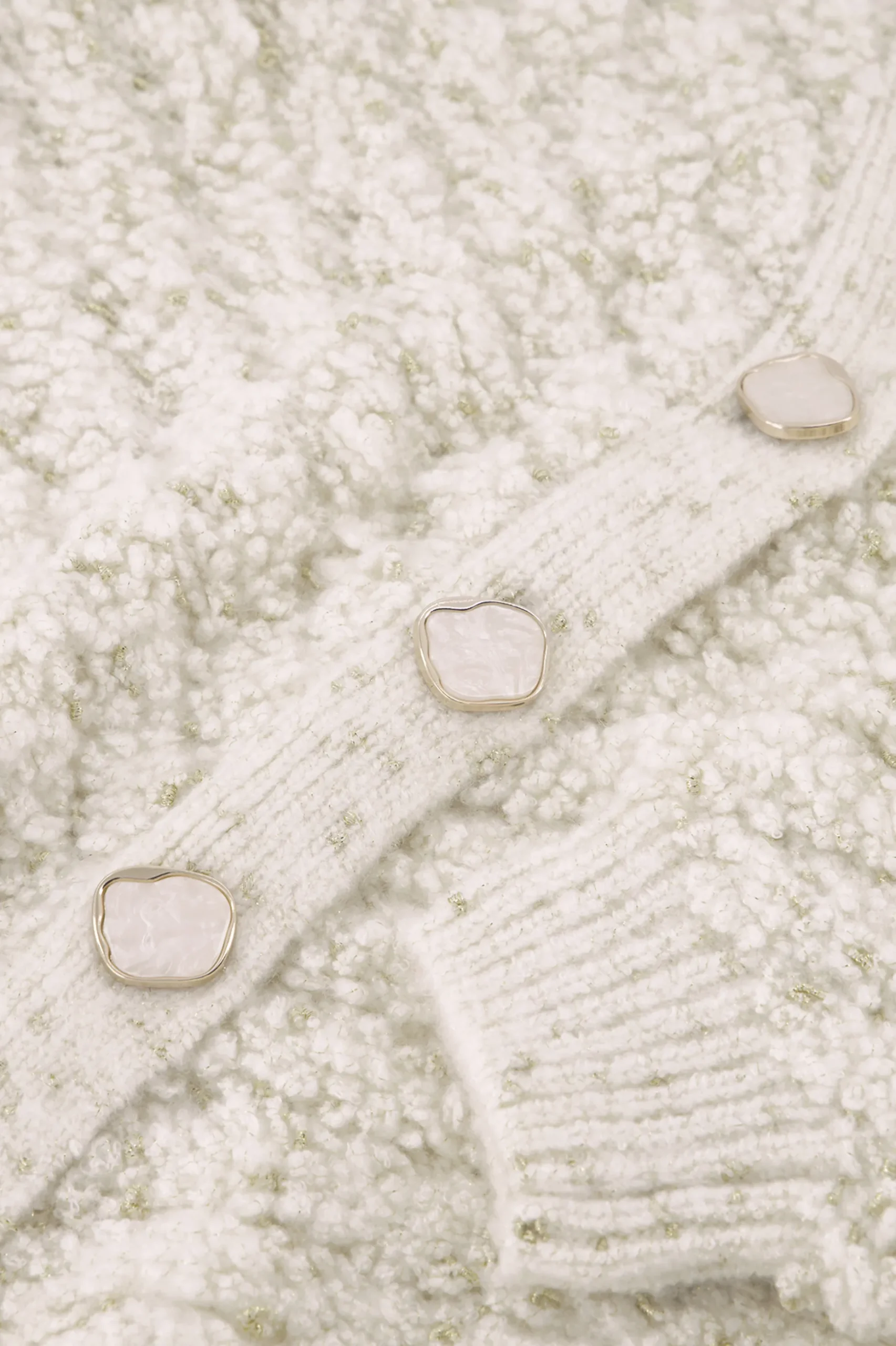 Iris chunky glitter cardigan - kit