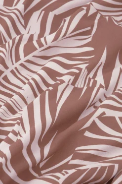 Ivy palm dress - kit/chocolate