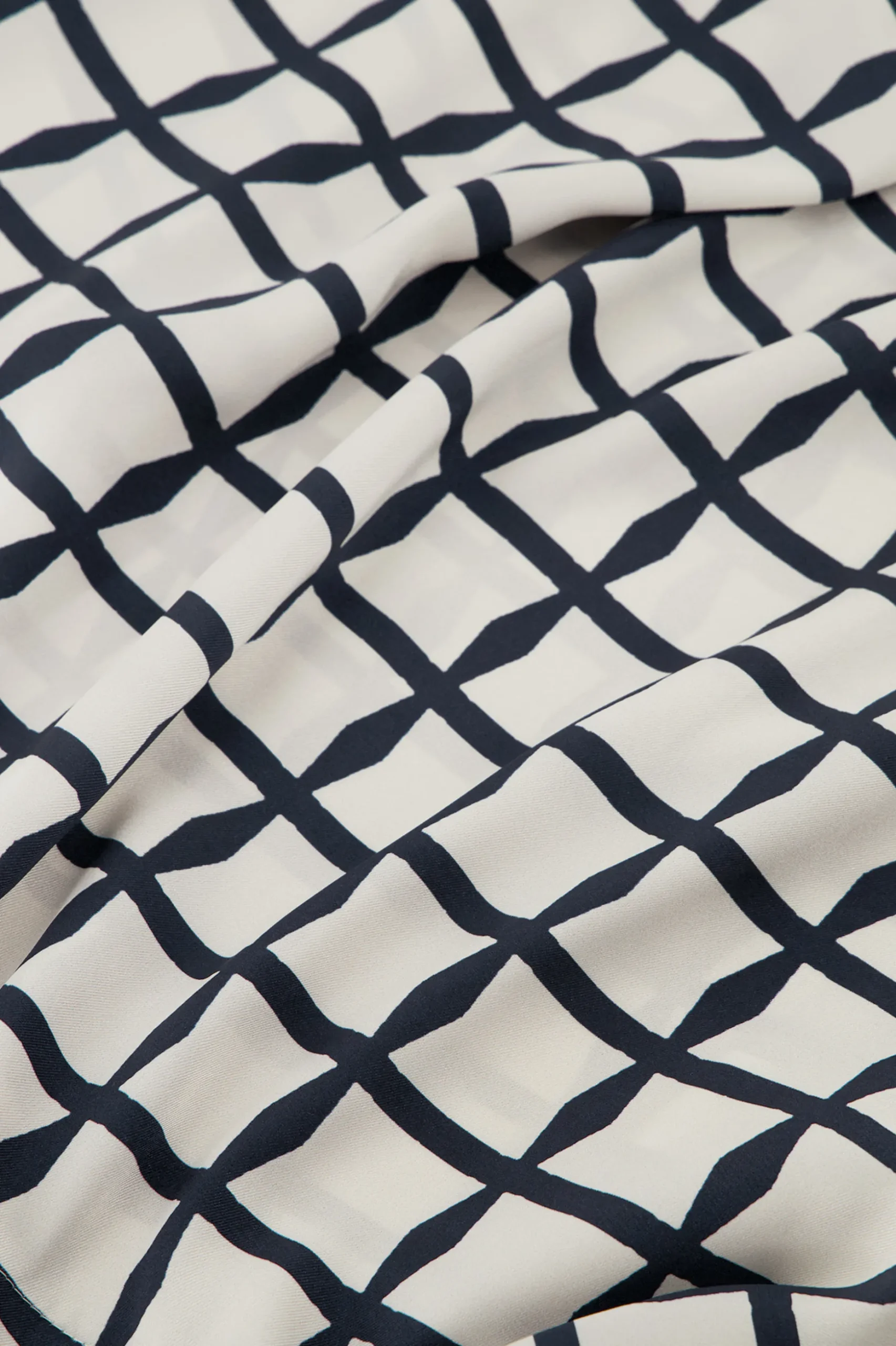 Iza squares top - kit/dark blue