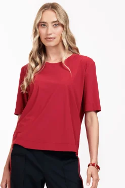 Jamie tshirt - dark red