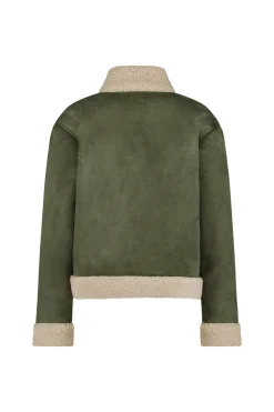 Jiro lammy jacket - new army