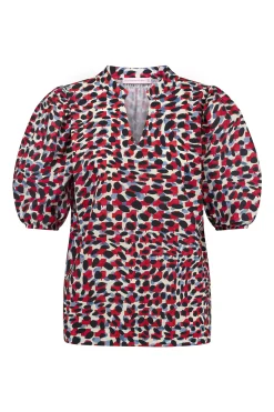 Jolly animal top - Kit/red
