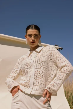 Kirsty crochet blouse - kit