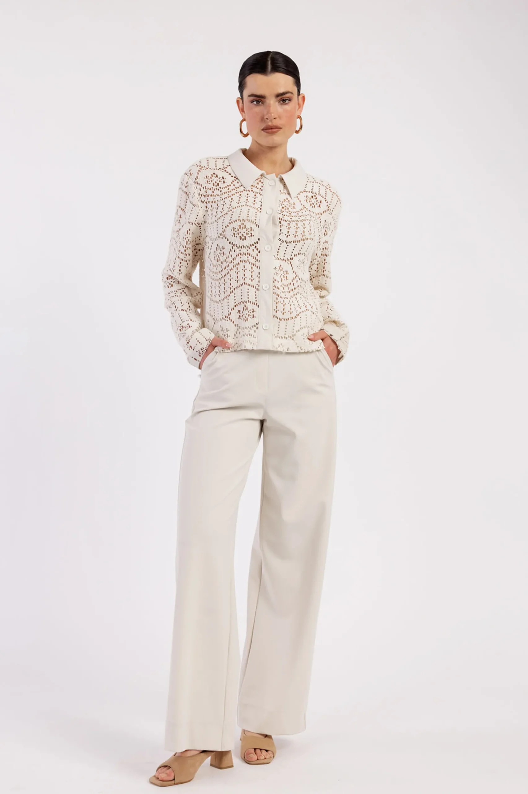 Kirsty crochet blouse - kit