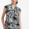 Kitty palm top - kit/black