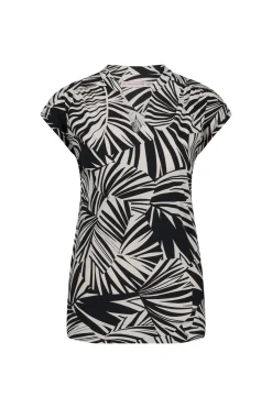 Kitty palm top - kit/black