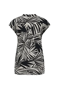 Kitty palm top - kit/black