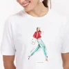 Klaasje print tshirt - white