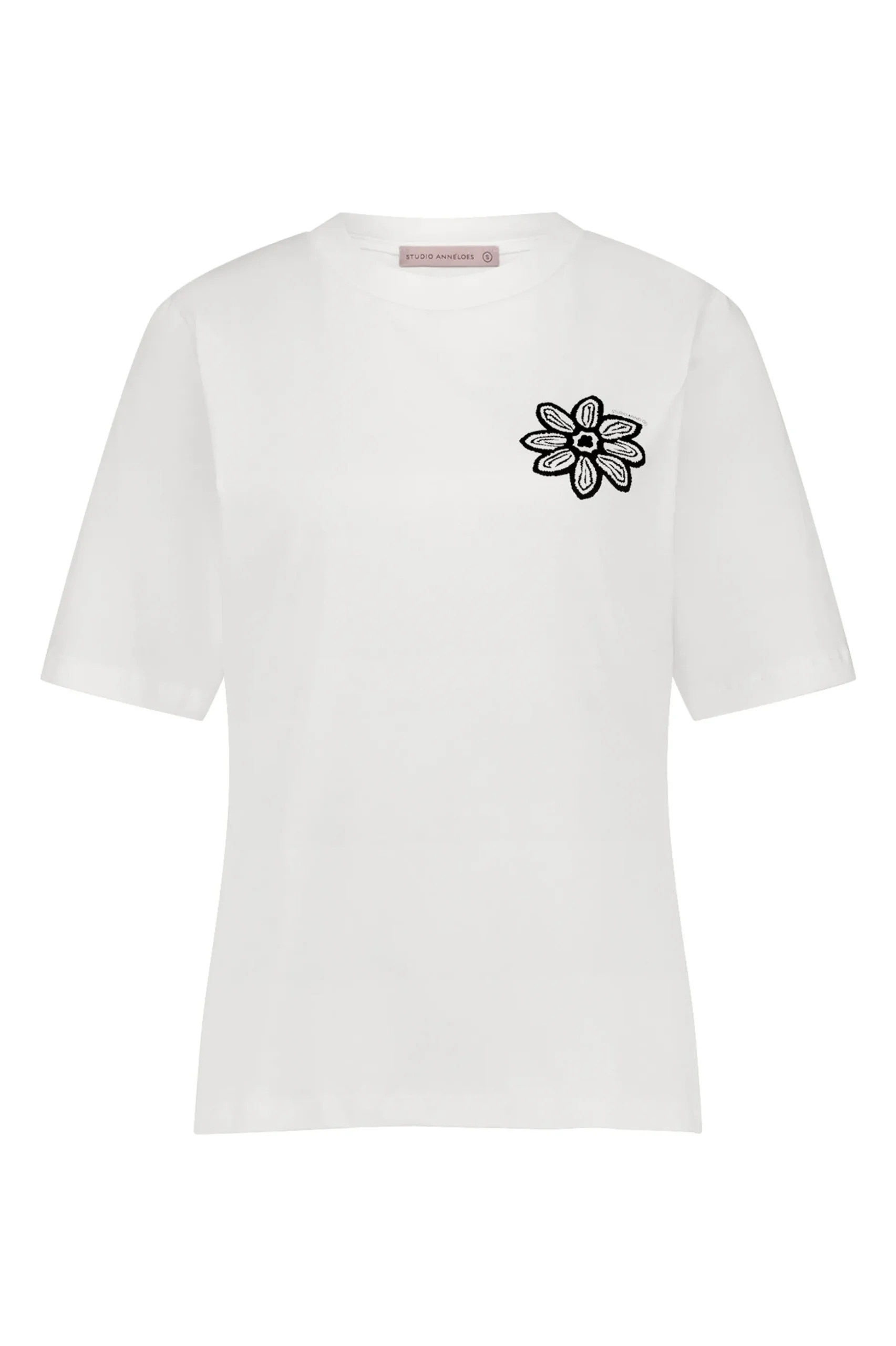 Klaasje Valerie tshirt - white