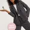Lark Fragrance blazer - black/blush