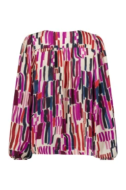 Layla stripe top - multi color