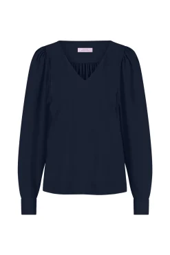 Les top - dark blue