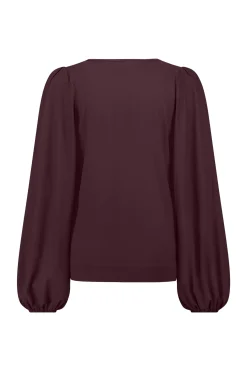 Lesha top - blackberry