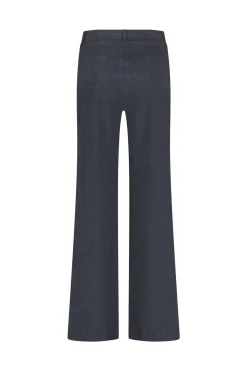 Lexie bnd dnm tweed trousers - midnight blue