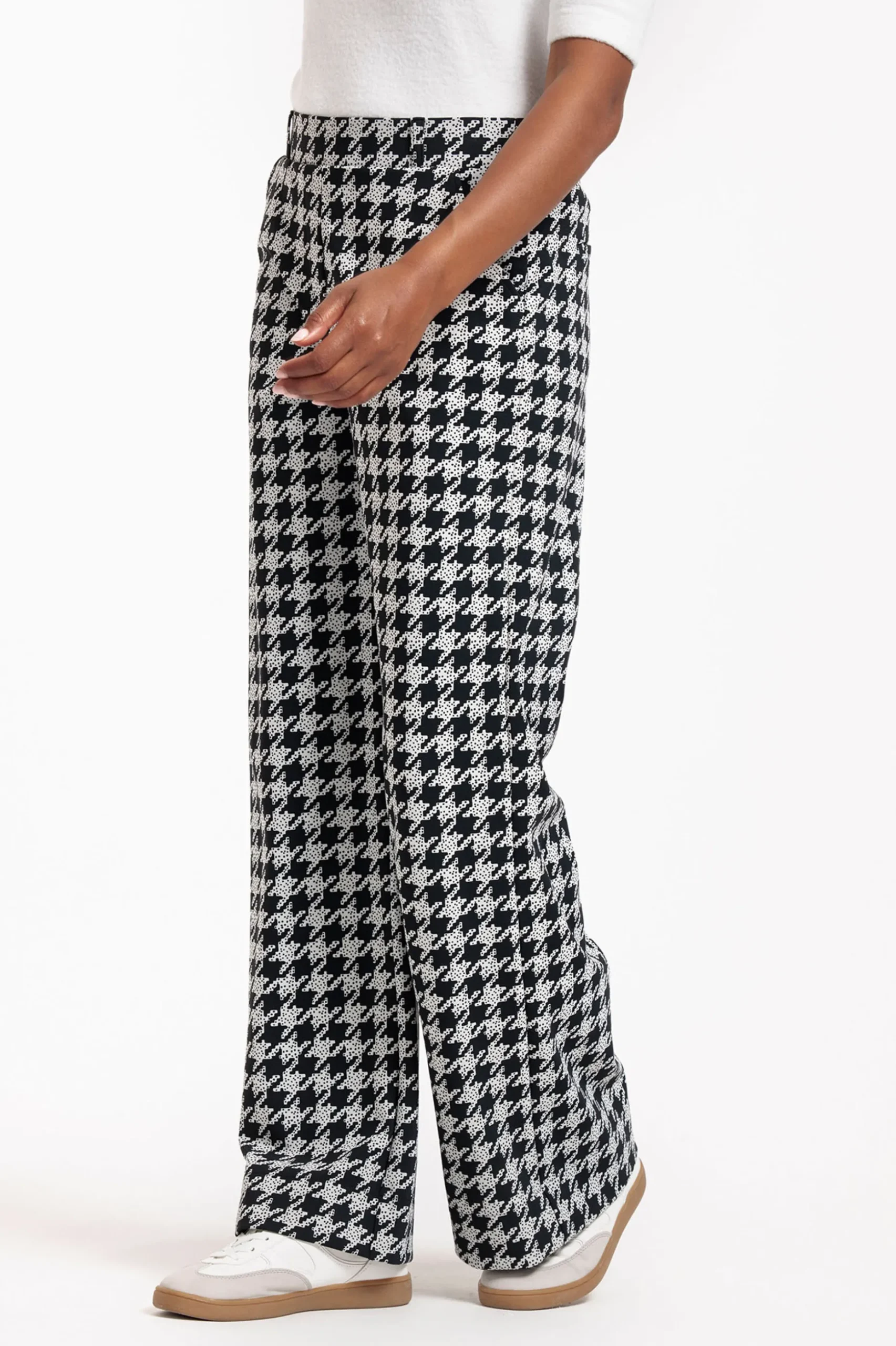 Lexie bonded PDP trousers - black/kit