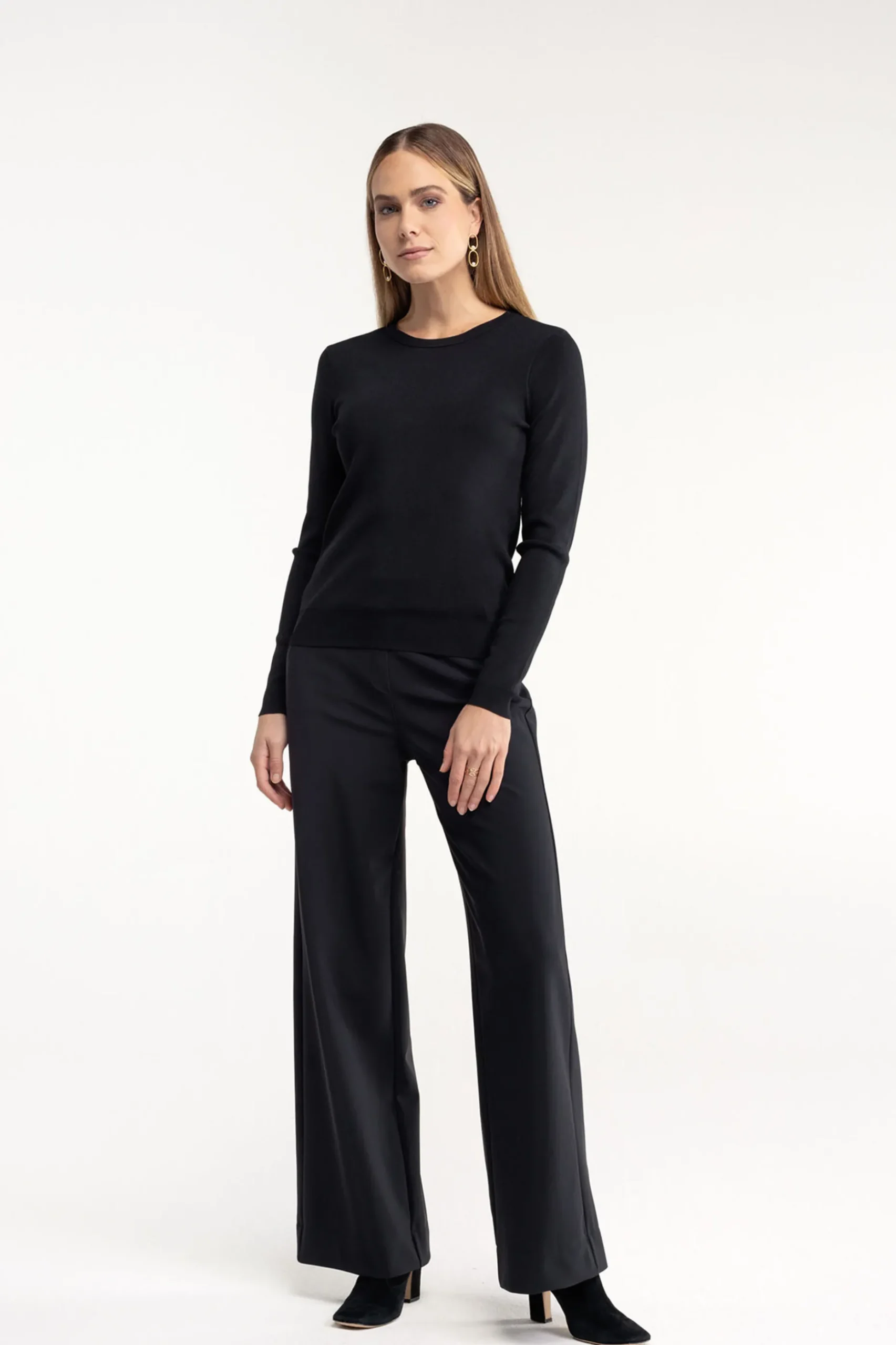 Lexie bonded trousers - black