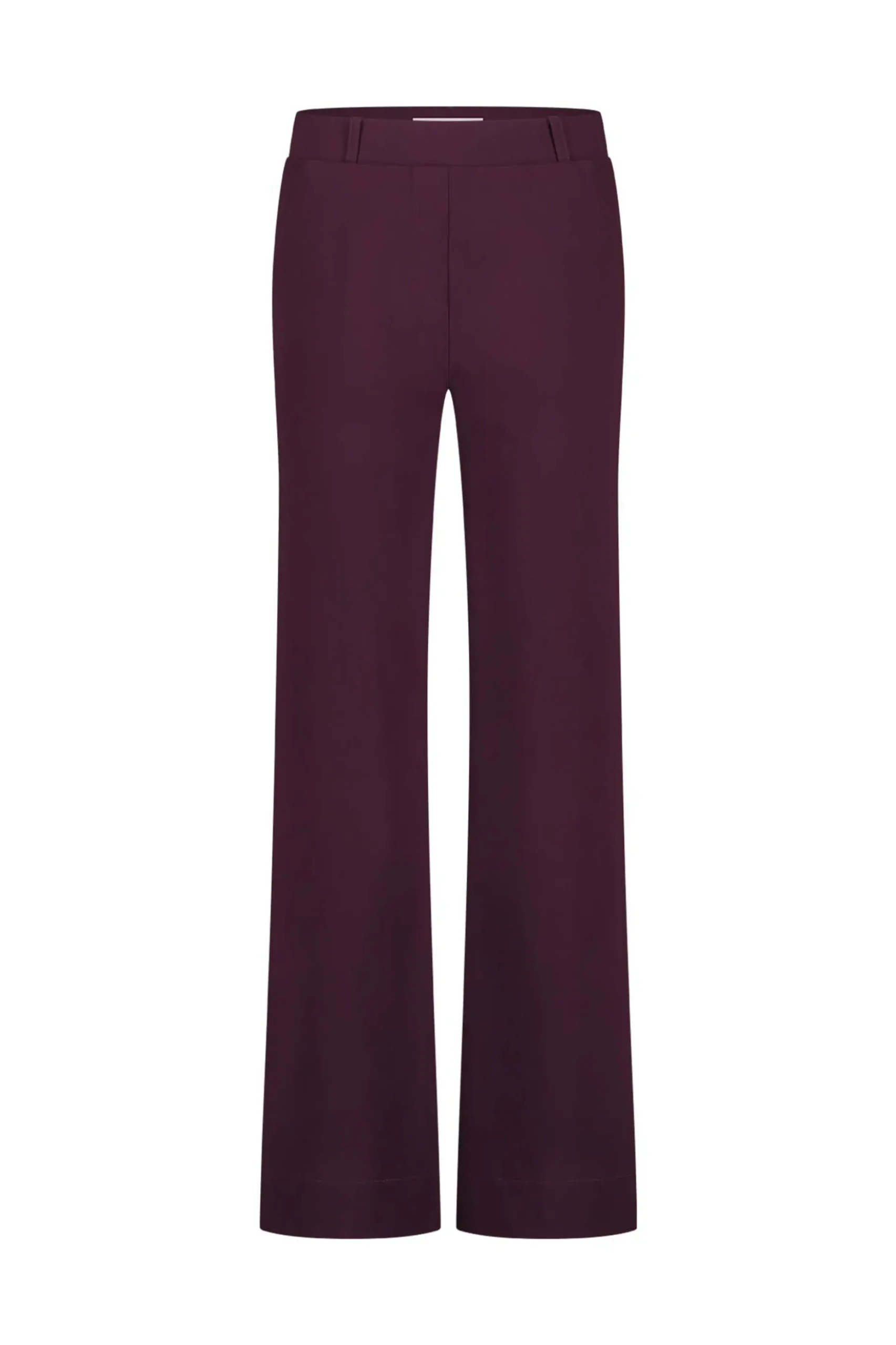 Lexie bonded trousers - blackberry