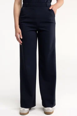 Lexie bonded trousers - dark blue